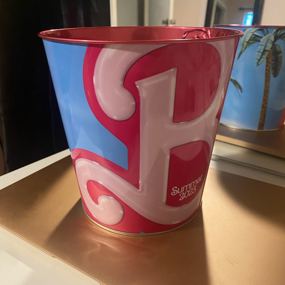 Barbie popcorn bucket